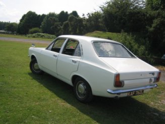 A Hillman Avenger that I was recently given.