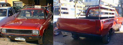 Avenger based Dodge truck assembled in Uruguay