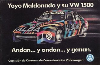 Advert for Avenger based VW1500.